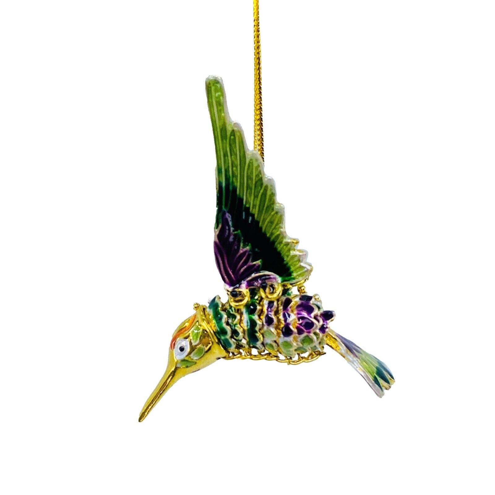 Kubla Craft: Hummingbird Ornament, (Articulated)