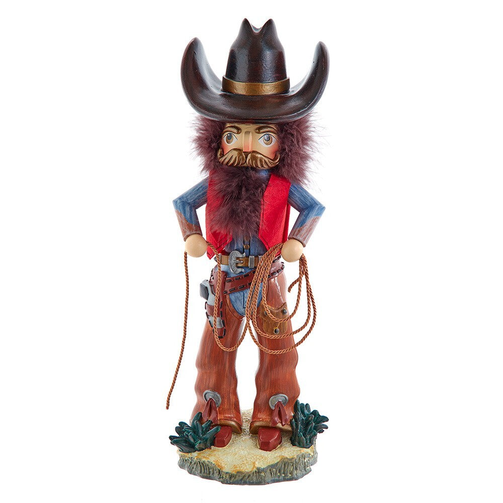 Kurt Adler Hollywood Nutcracker: Cowboy with Lasso