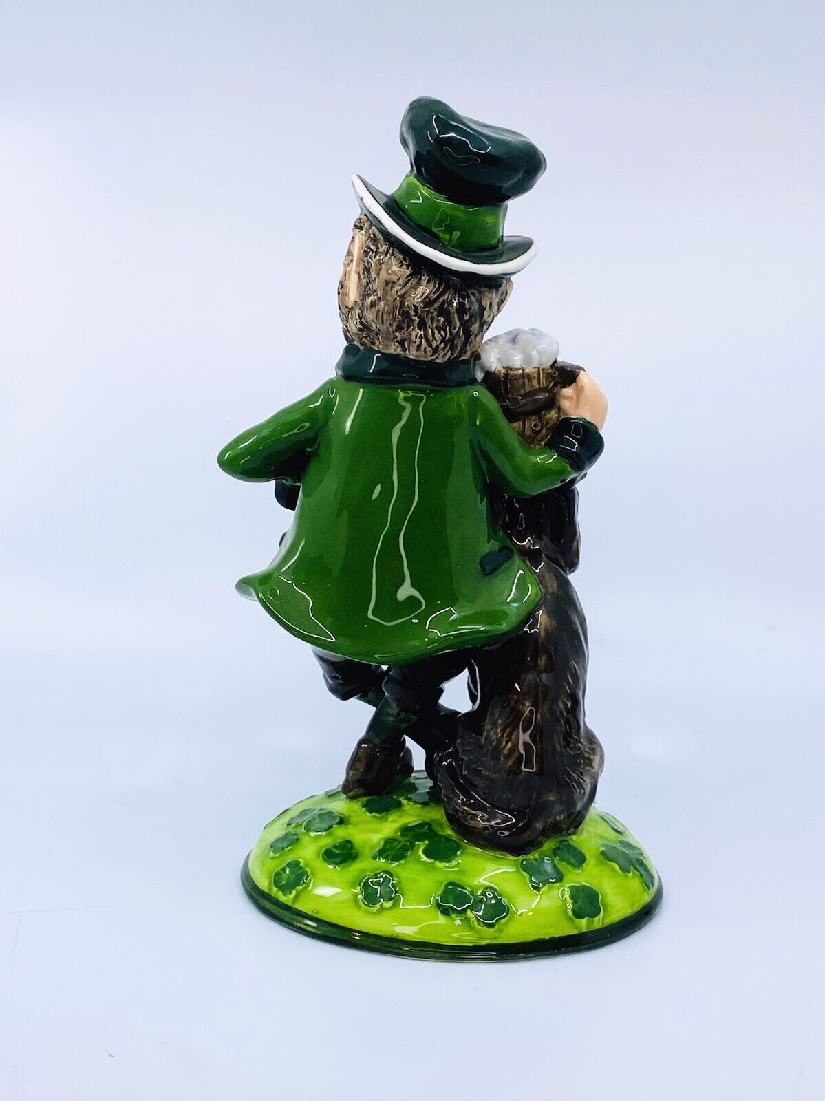 Blue Sky Clayworks: Heather Goldminc; Ceramic, The Shamrock King Leprechaun