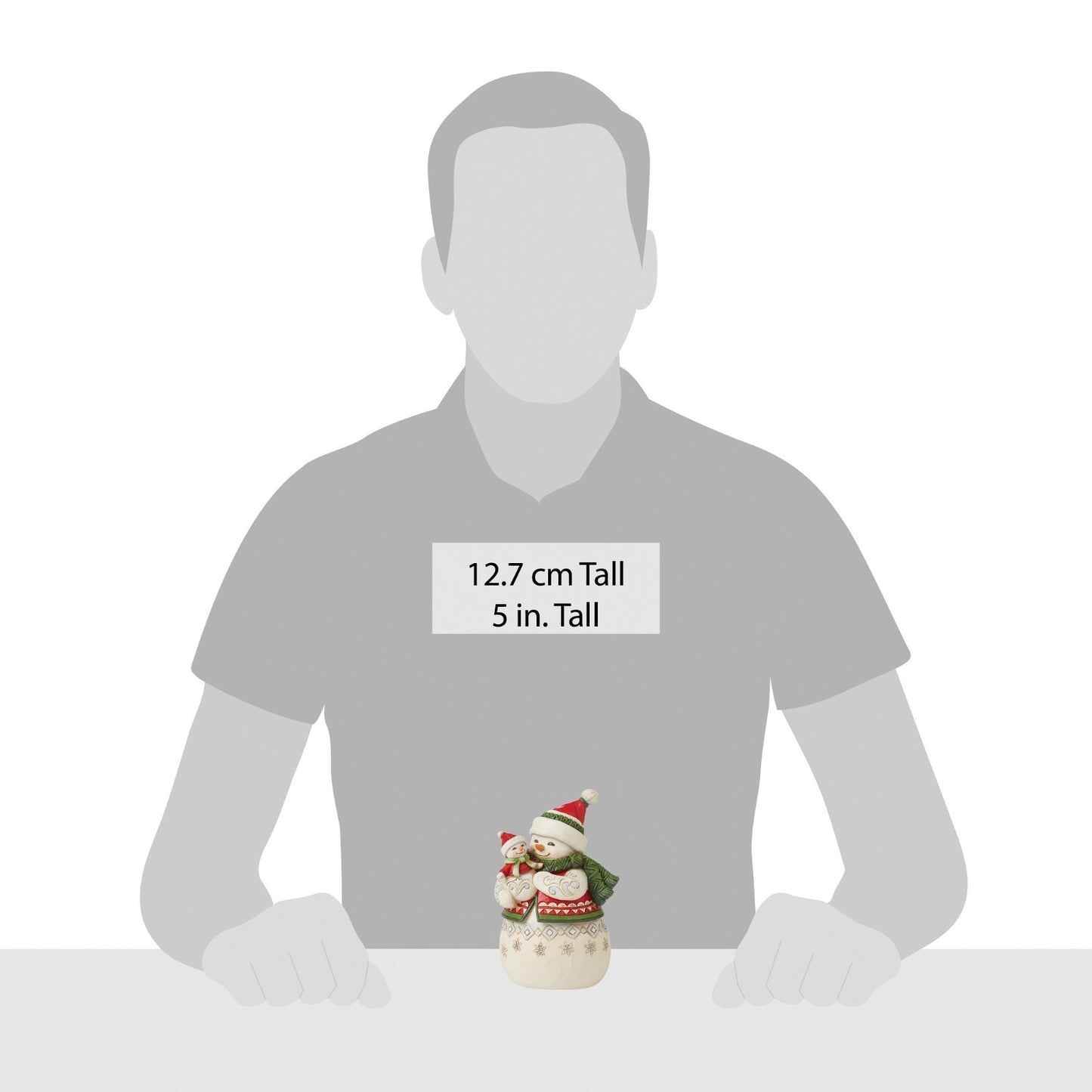 Jim Shore, Heartwood Creek: Christmas, Pint Sized Snowmom w/Snowbaby