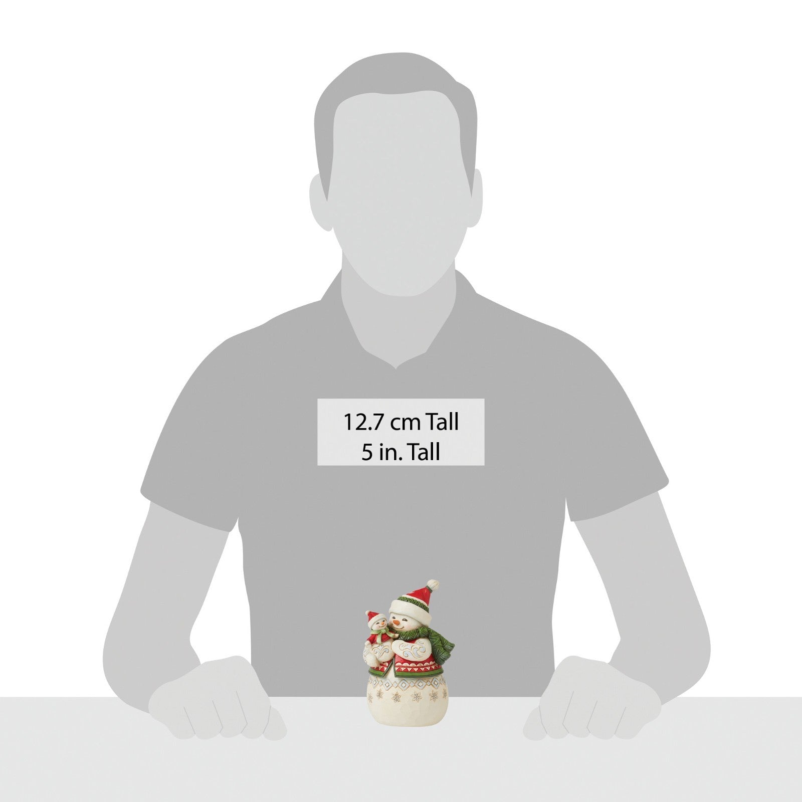 Jim Shore, Heartwood Creek: Christmas, Pint Sized Snowmom w/Snowbaby