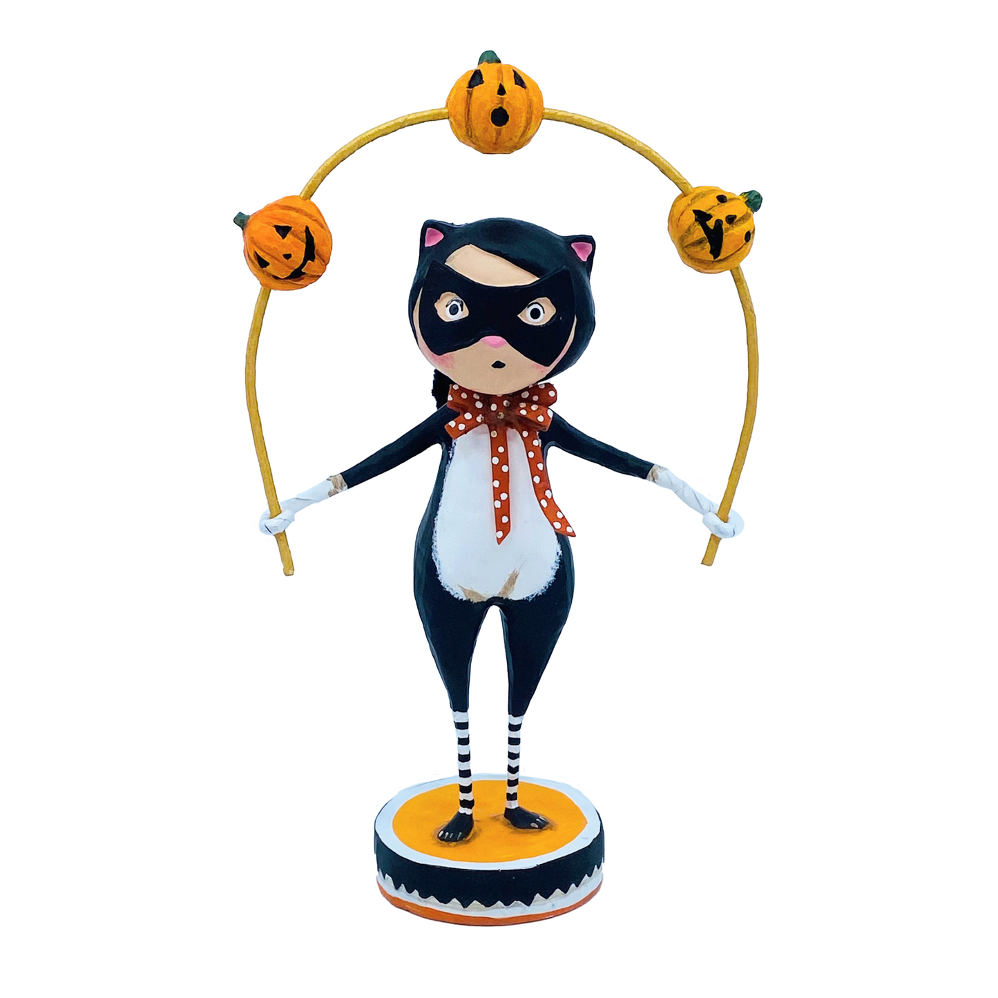 ESC Company: Lori Mitchell, Halloween, Toss a Jack Cat, Item# 17282