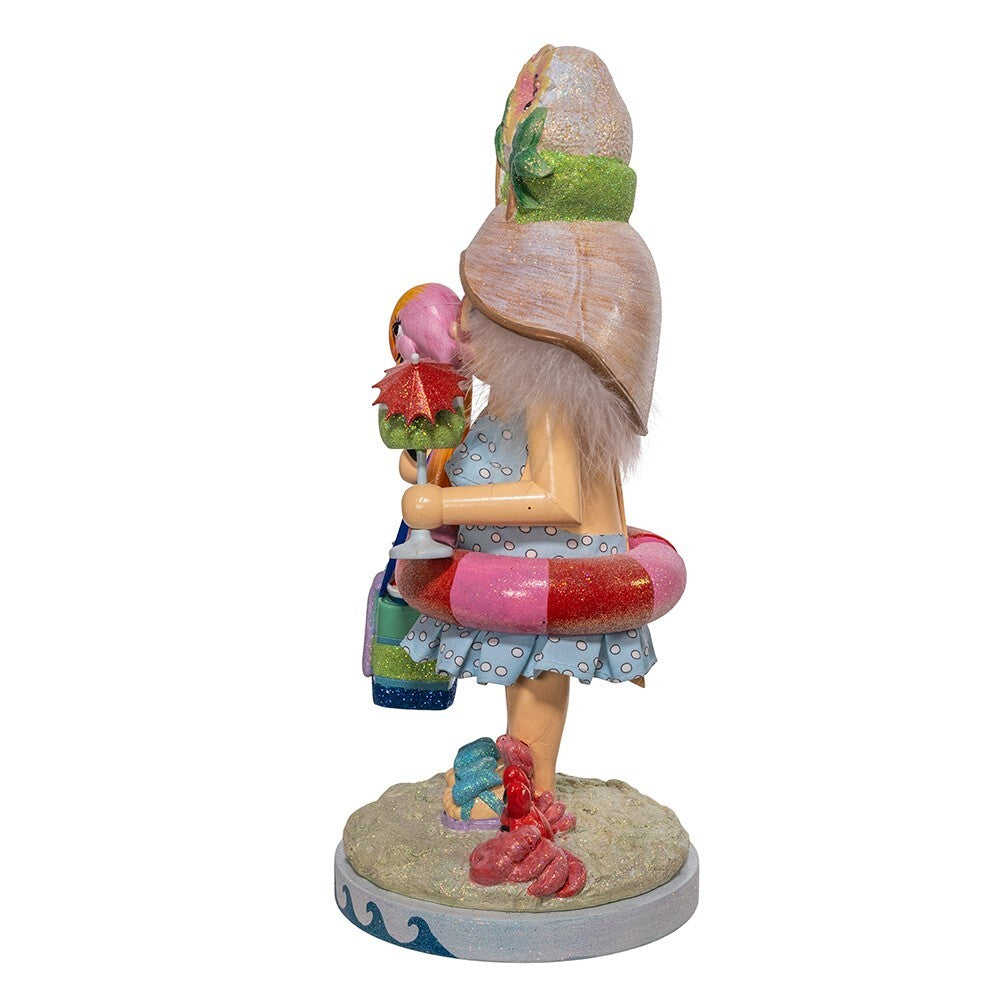 Kurt Adler Hollywood Nutcracker: Beach Girl Nutcracker, HA0722