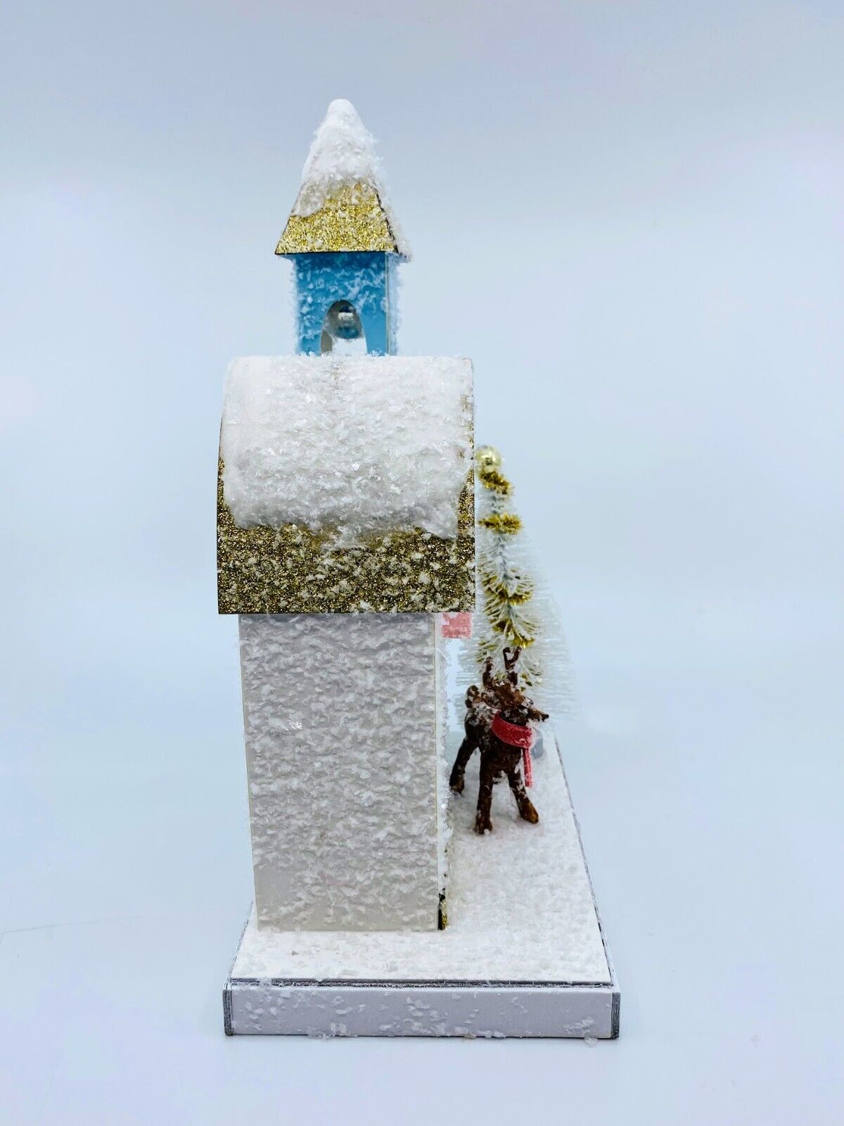 Cody Foster Light Up Christmas House, Glitter House, Petite Church, HOU-378