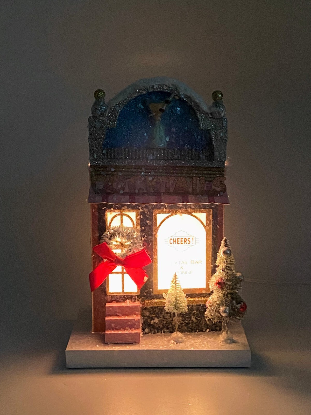 Cody Foster Christmas Light Up House, Glitter House, Cocktail Bar & Lounge