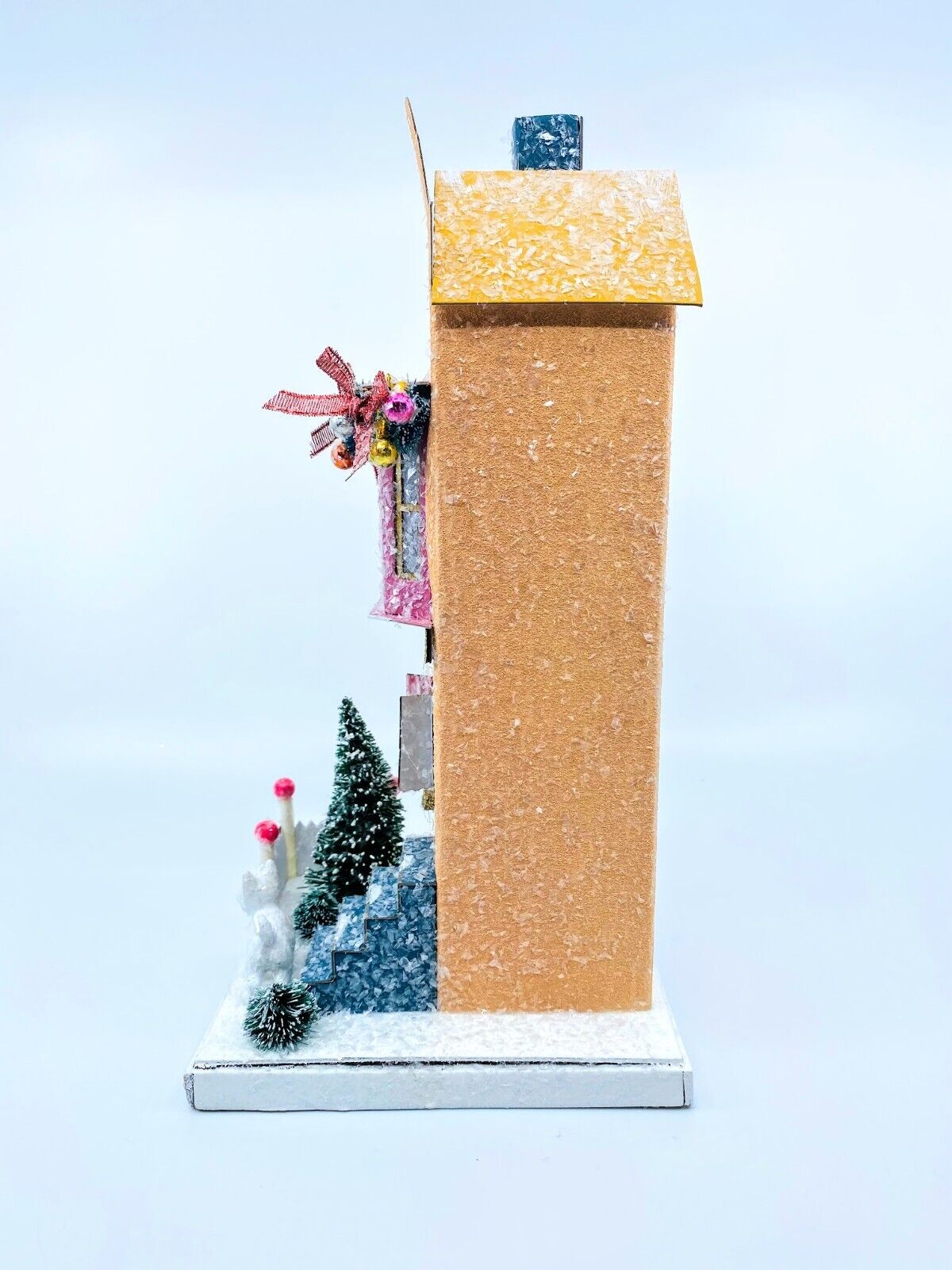 Cody Foster Christmas Light Up House, Glitter House, Pink Townhouse, HOU-335