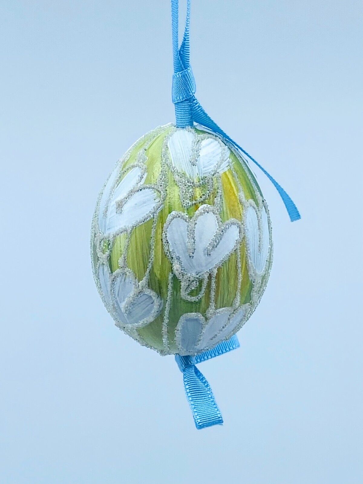 Easter Egg Ornament: Spring Flowering Bulbs