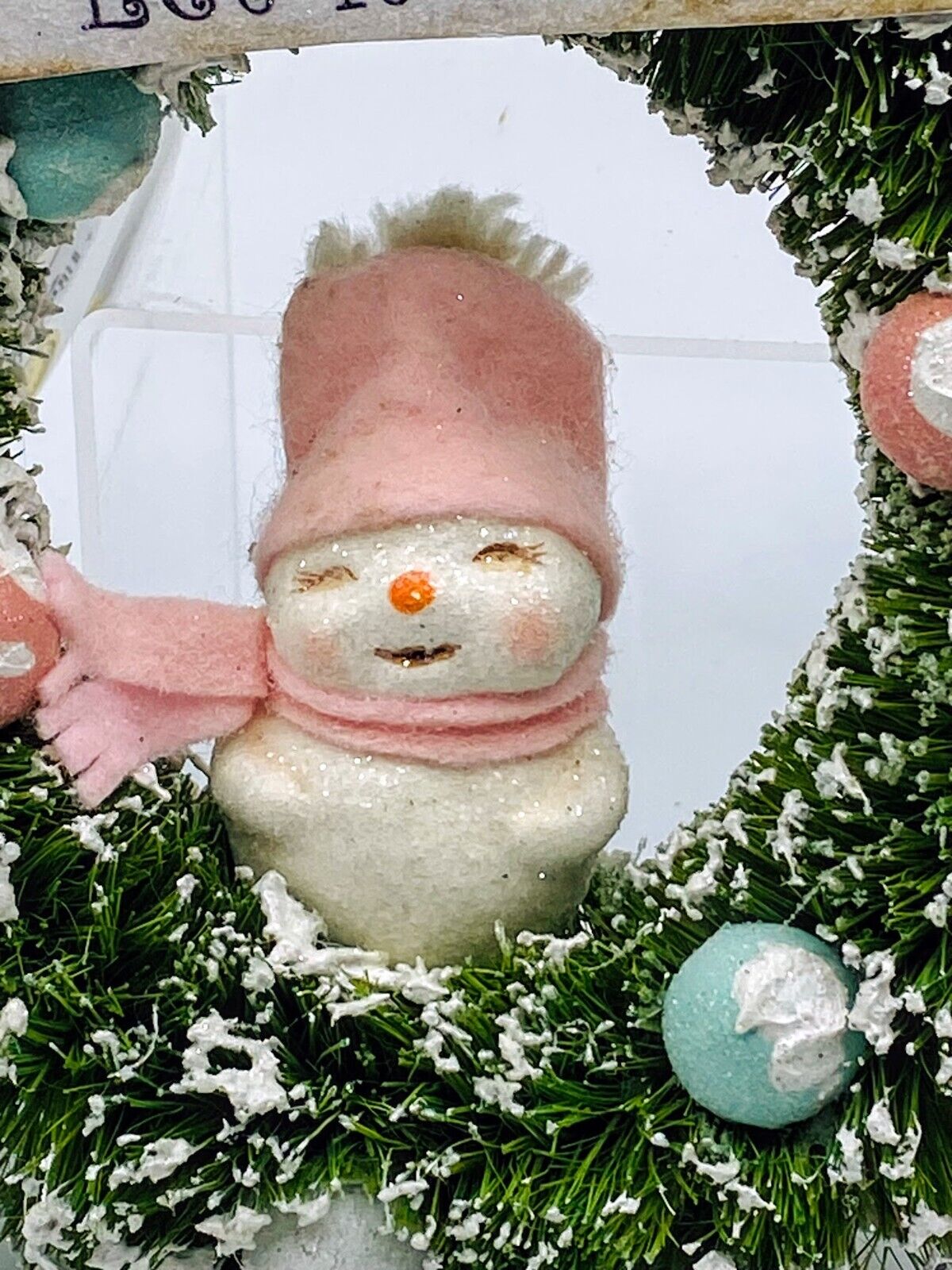 Michelle Allen: Let it Snowgirl in Wreath Ornament