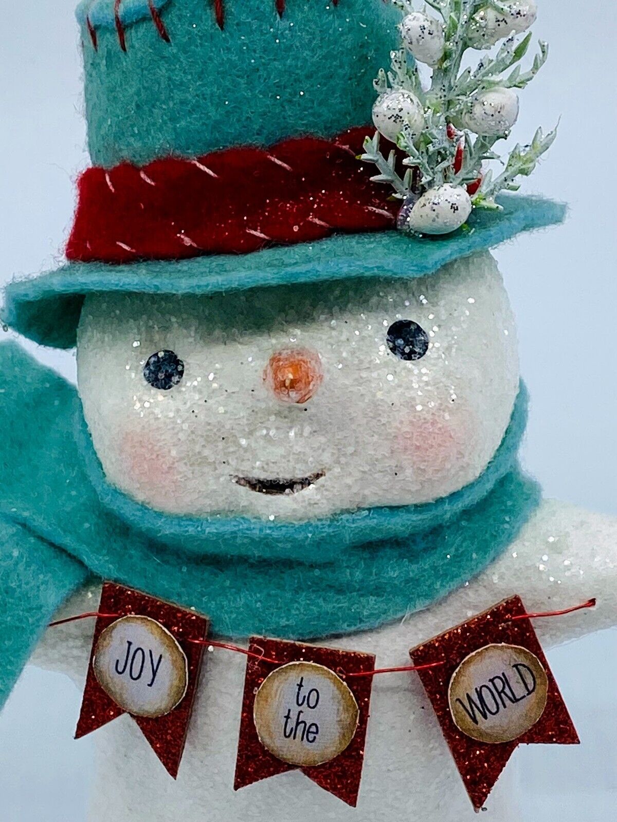 Bethany Lowe Designs: Christmas; Michelle Allen, Joy to the World Snowman