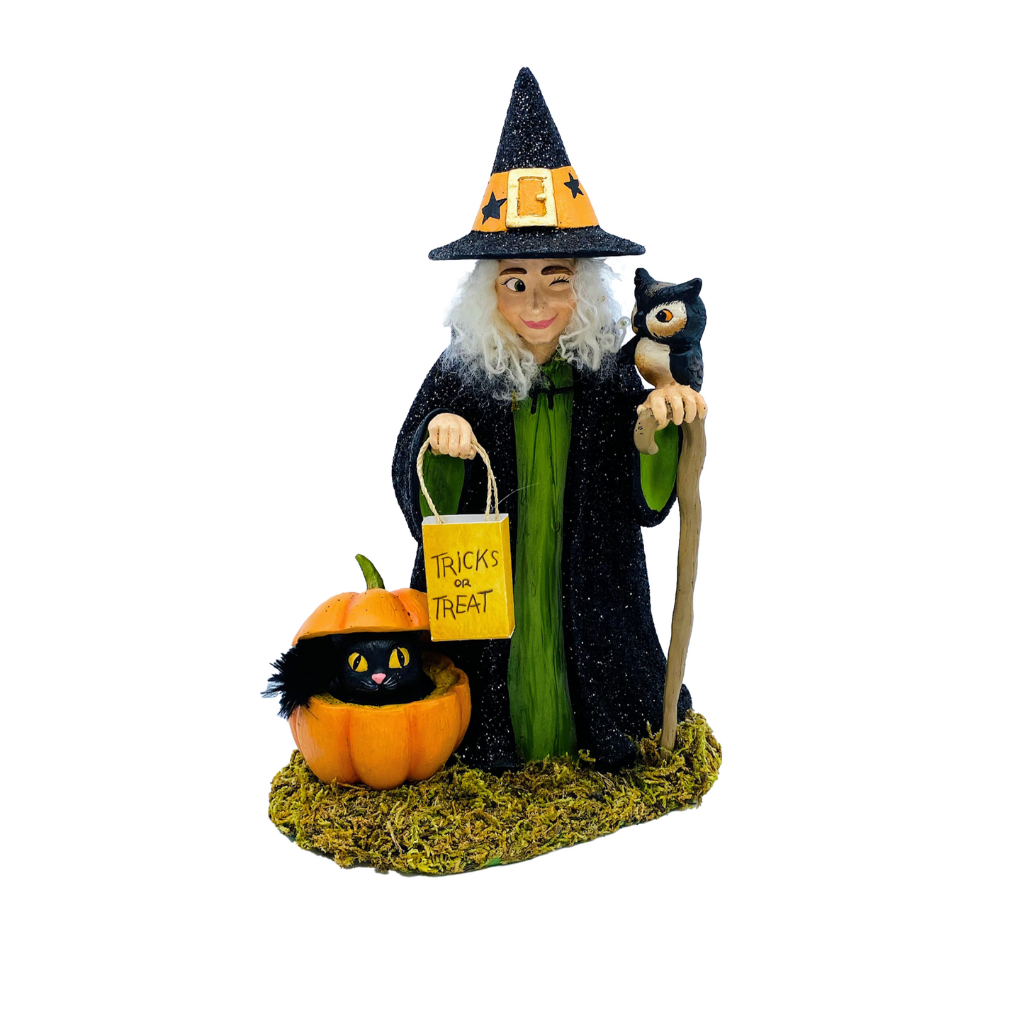 Bethany Lowe Designs: Halloween; Trick or Treat Callie Witch