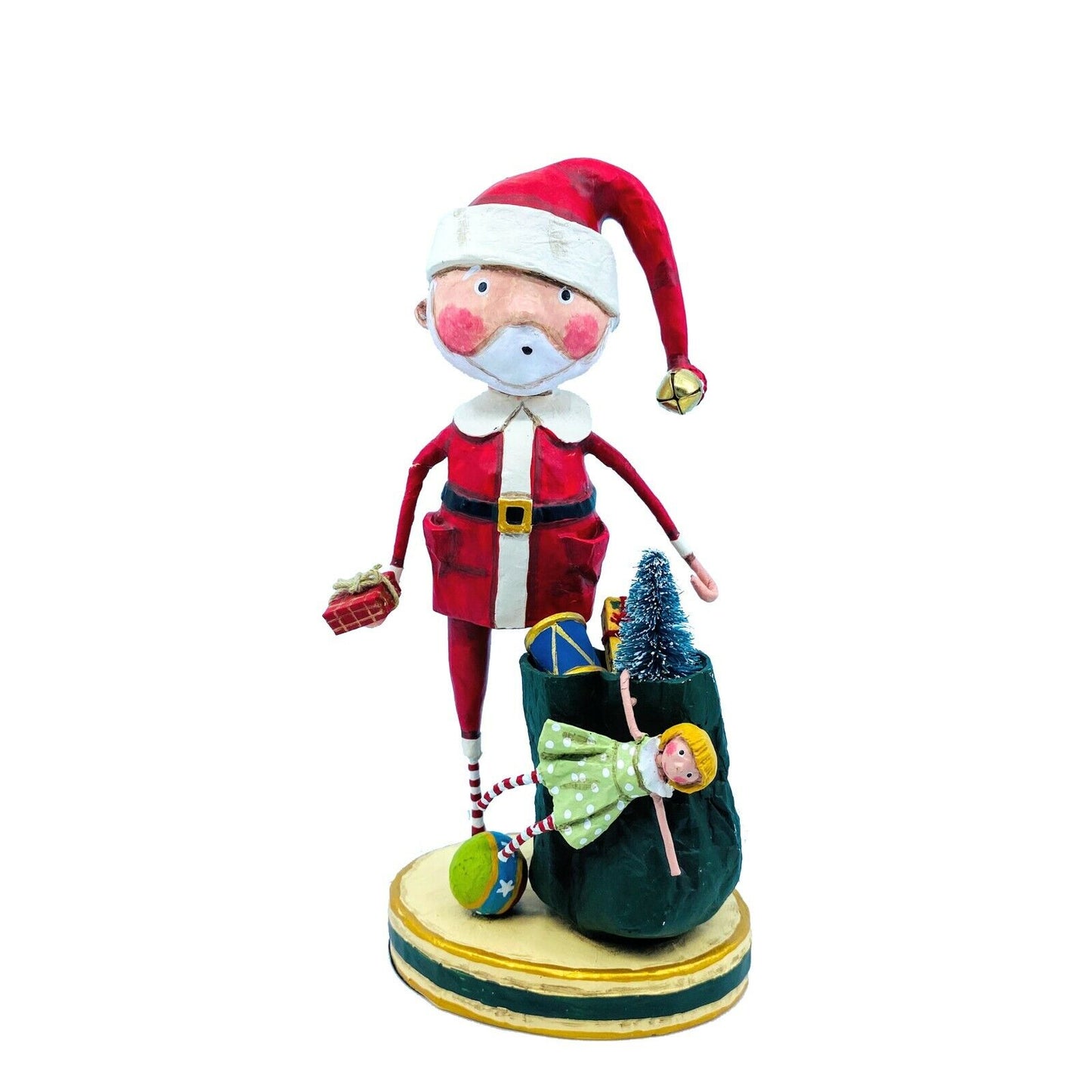 ESC Company: Lori Mitchell; Christmas, Santa and His Sack, Item# 13332