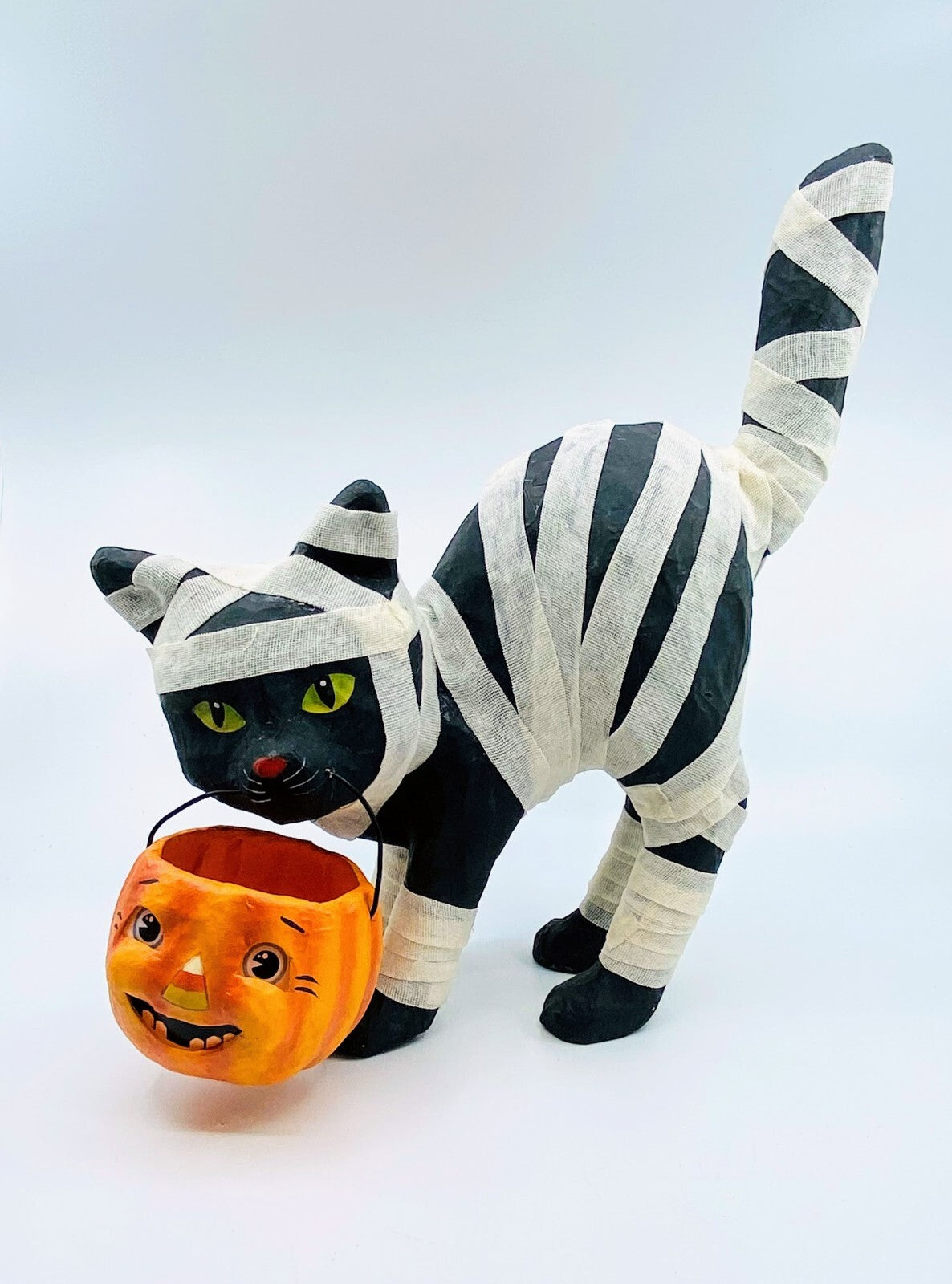 Bethany Lowe Designs: Mummy Kitty Paper Mache