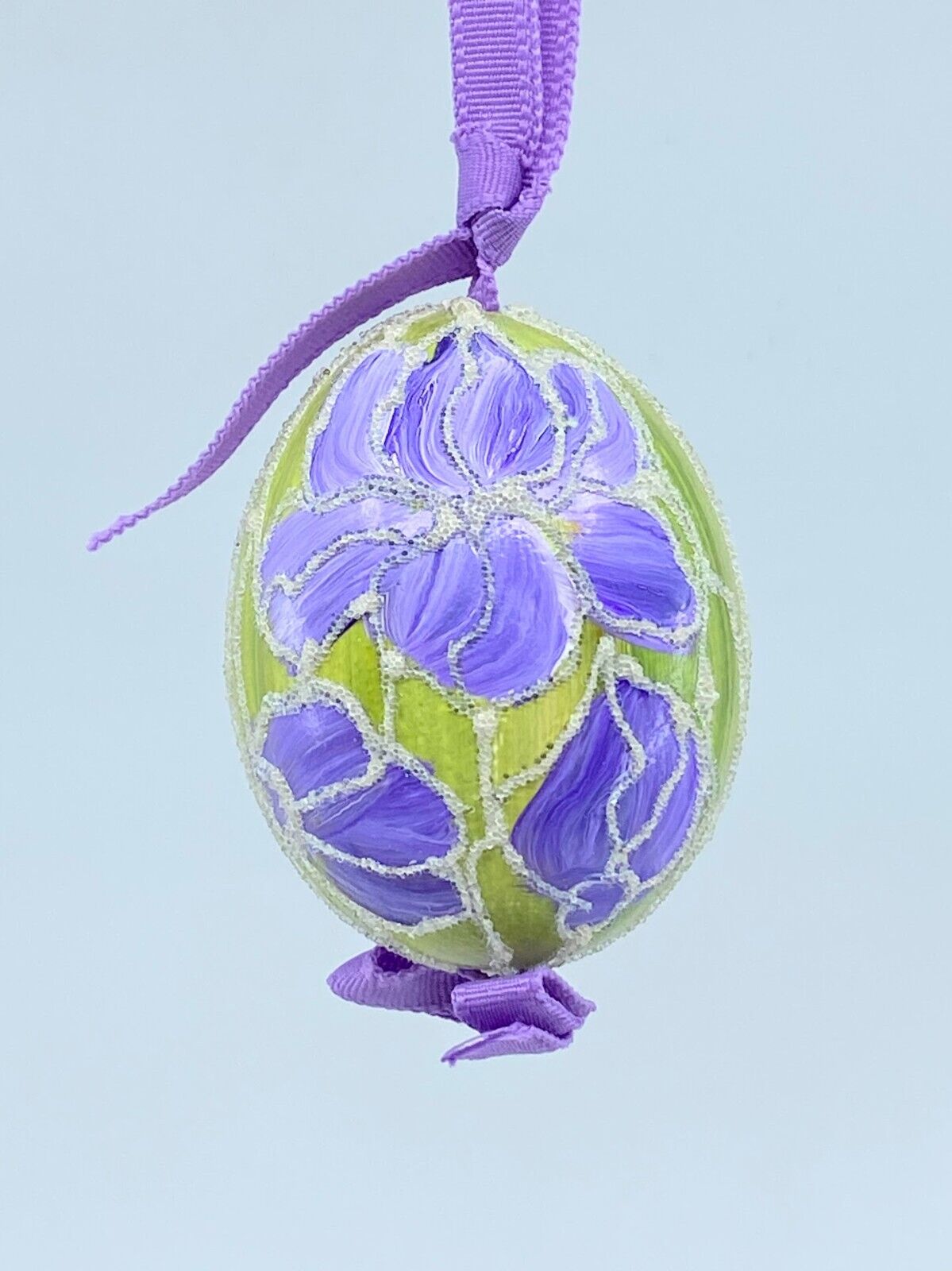 Easter Egg: Peter Priess, Spring Egg Ornament, Spring Flowering Bulbs