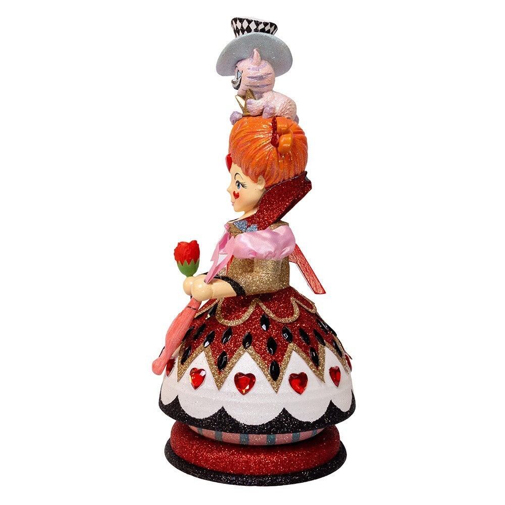 Kurt Adler Hollywood Nutcracker: Alice in Wonderland, Queen of Hearts, HA0763