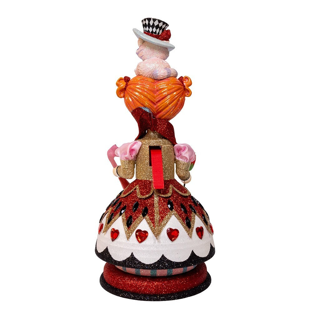Kurt Adler Hollywood Nutcracker: Alice in Wonderland, Queen of Hearts, HA0763