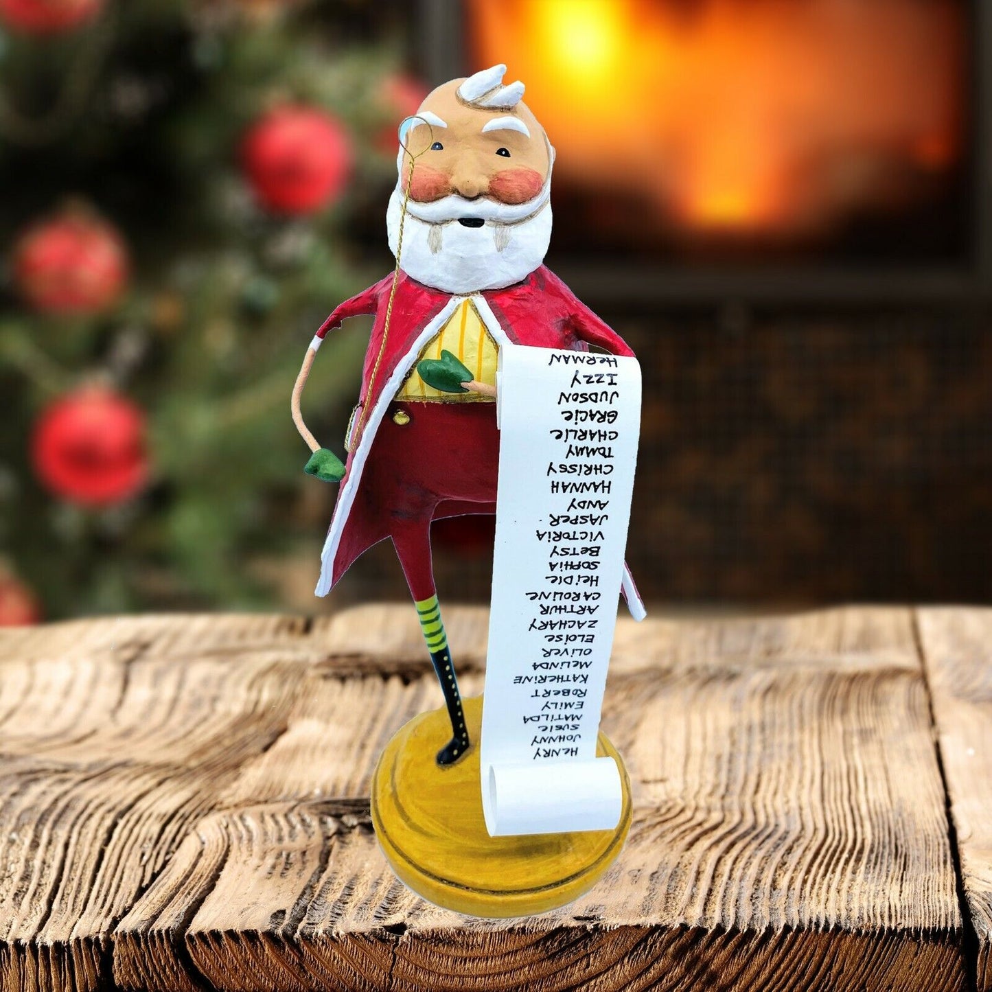 ESC Company: Lori Mitchell; Christmas, Santa's List, Item# 10609