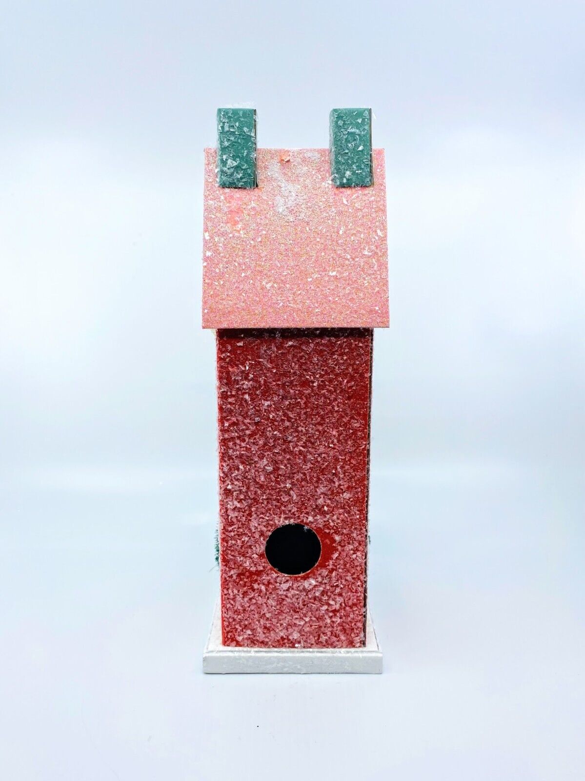 Cody Foster Christmas Light Up House, Glitter House, Red Townhouse, HOU-338