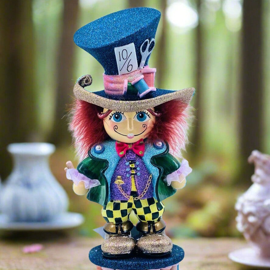 Kurt Adler Hollywood Nutcracker: Alice in Wonderland, Mad Hatter