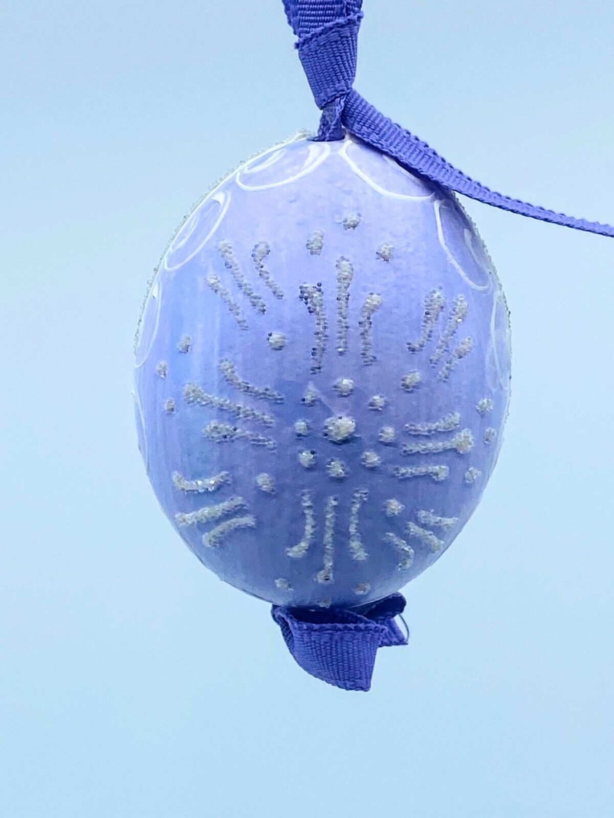 Easter Egg Ornament: Spring Flowering Bulbs