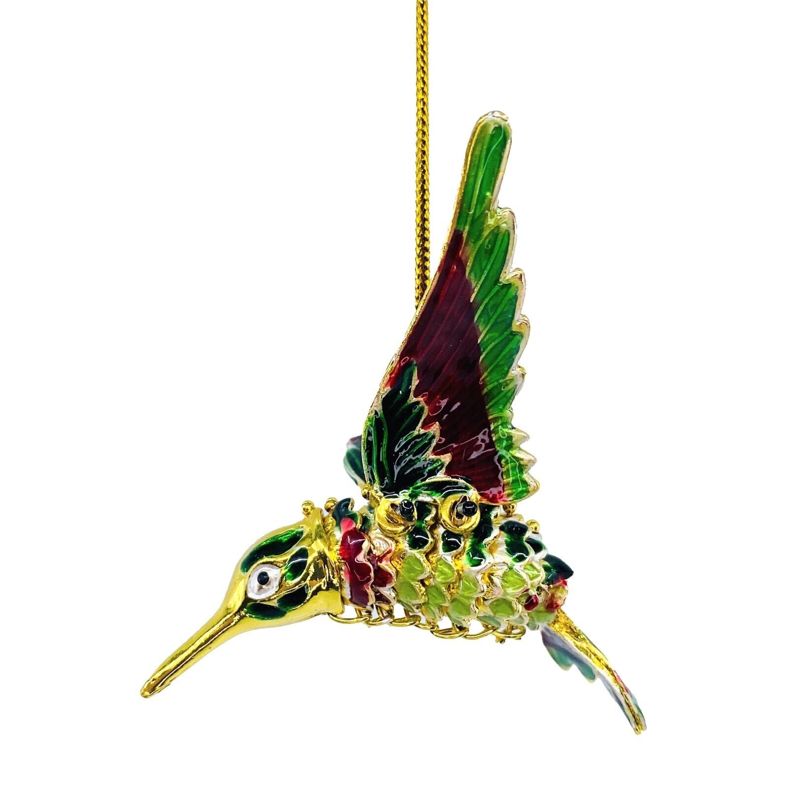 Kubla Craft: Hummingbird Ornament, (Articulated)