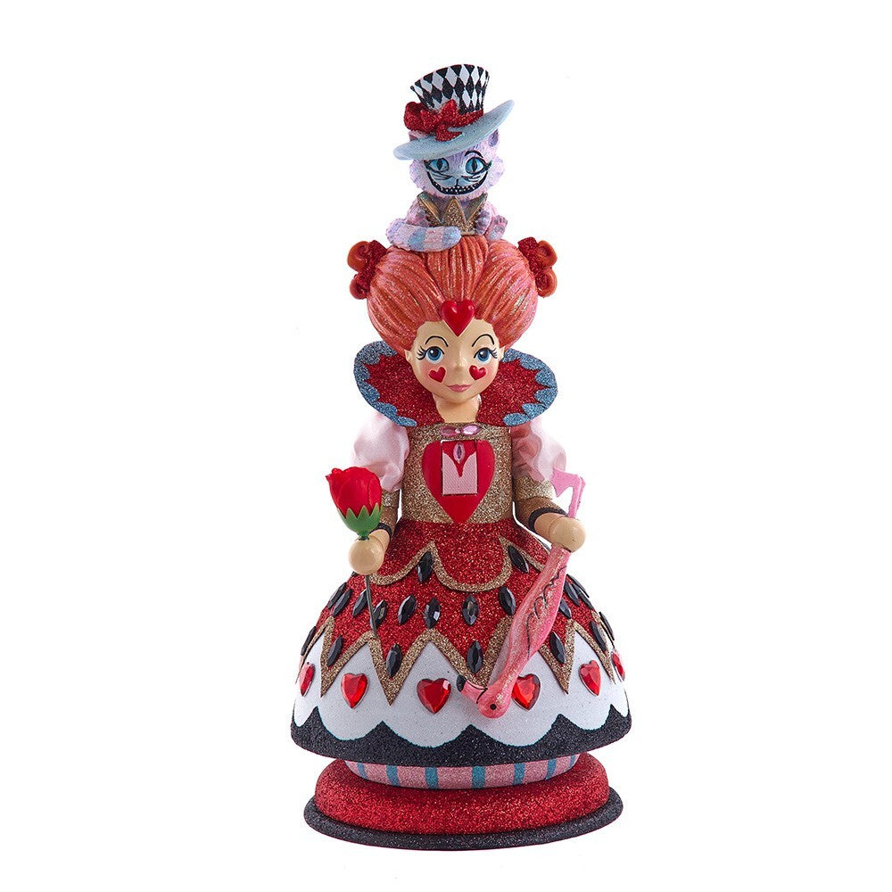 Kurt Adler Hollywood Nutcracker: Alice in Wonderland, Queen of Hearts, HA0763