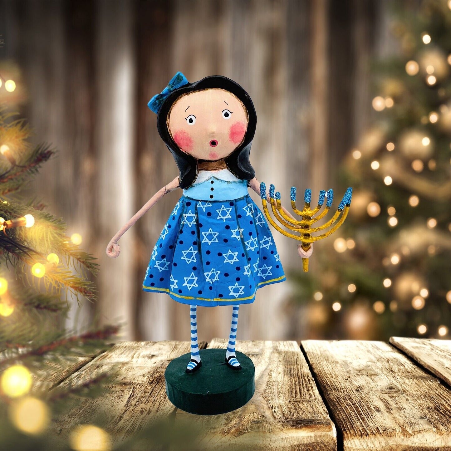 ESC Company: Lori Mitchell; Hanukkah, Nora's Menorah, Item# 14471