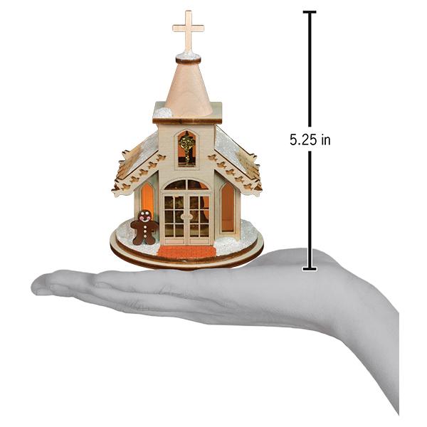 Old World Christmas: Nativity Chapel Ornament