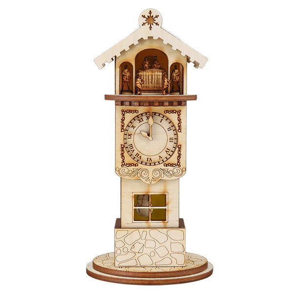 Old World Christmas Ginger Cottage: Ginger Clock Tower