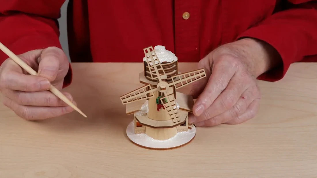 Old World Christmas: Windmill Ornament