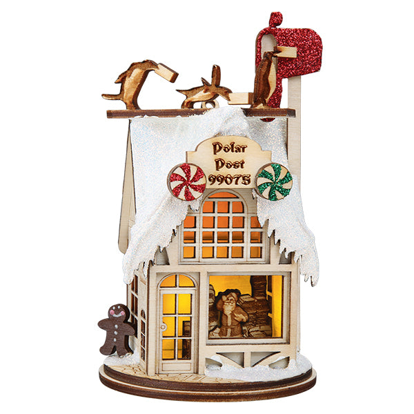 Old World Christmas: Polar Post Office Ornament