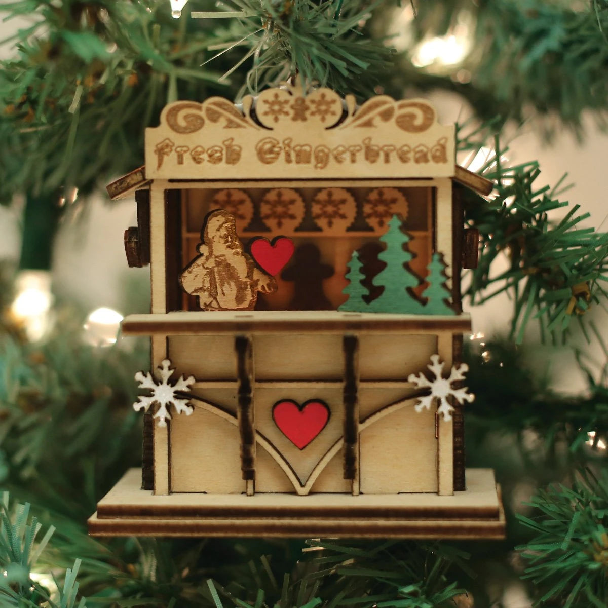Old World Christmas: Ginger Market Ornament
