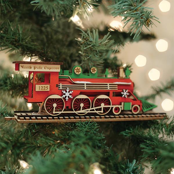 Old World Christmas: Santa's North Pole Express Engine
