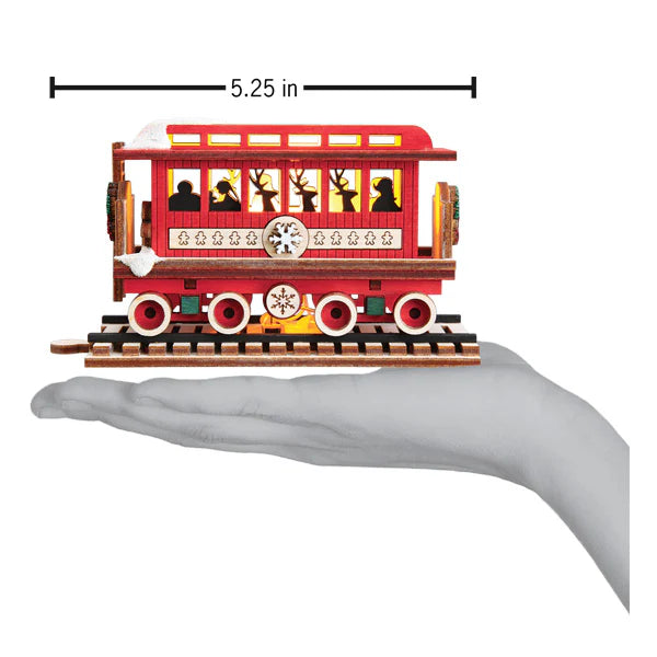 Old World Christmas: Passenger Car Elves