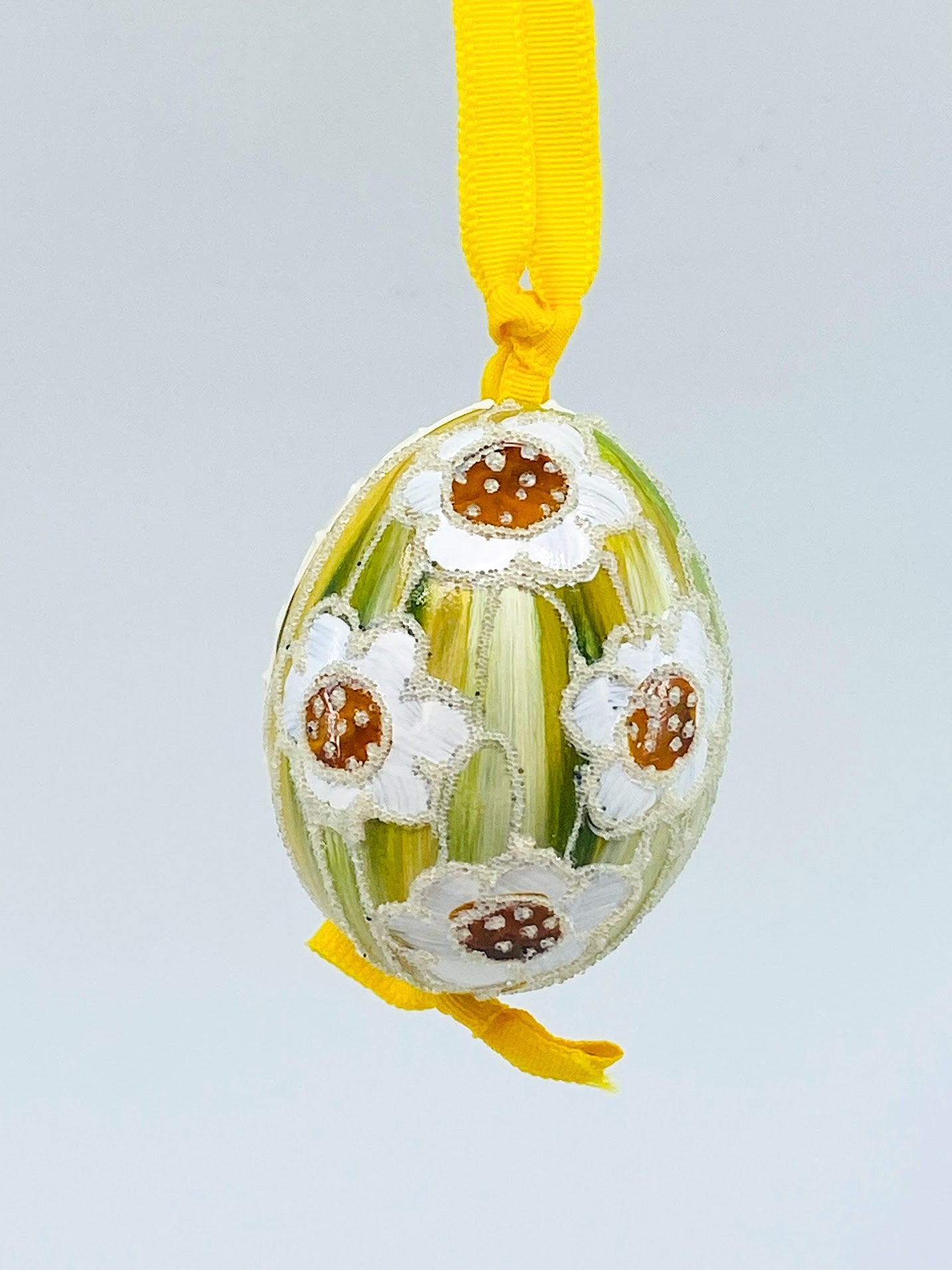 Easter Egg Ornament: Spring Flowering Bulbs