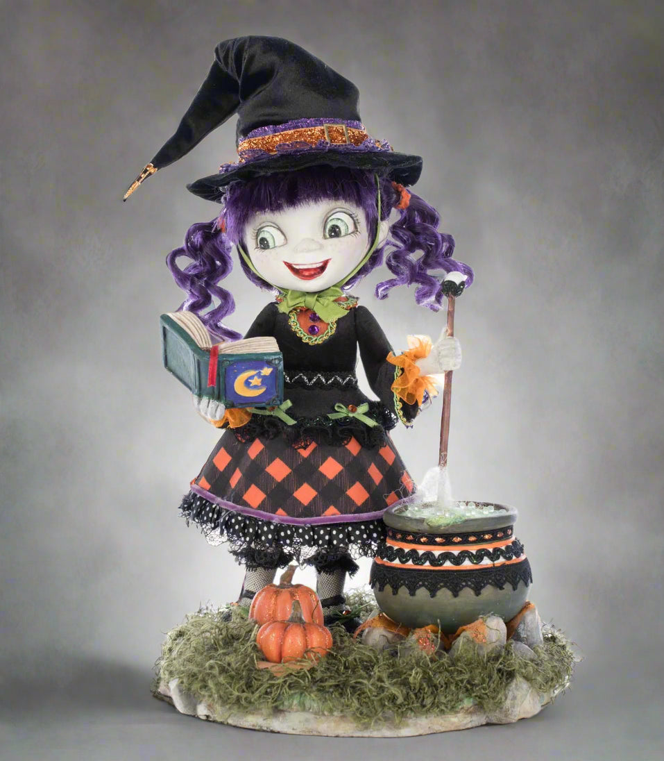 Katherine's Collection: Poppy Broomson Witch Tabletop