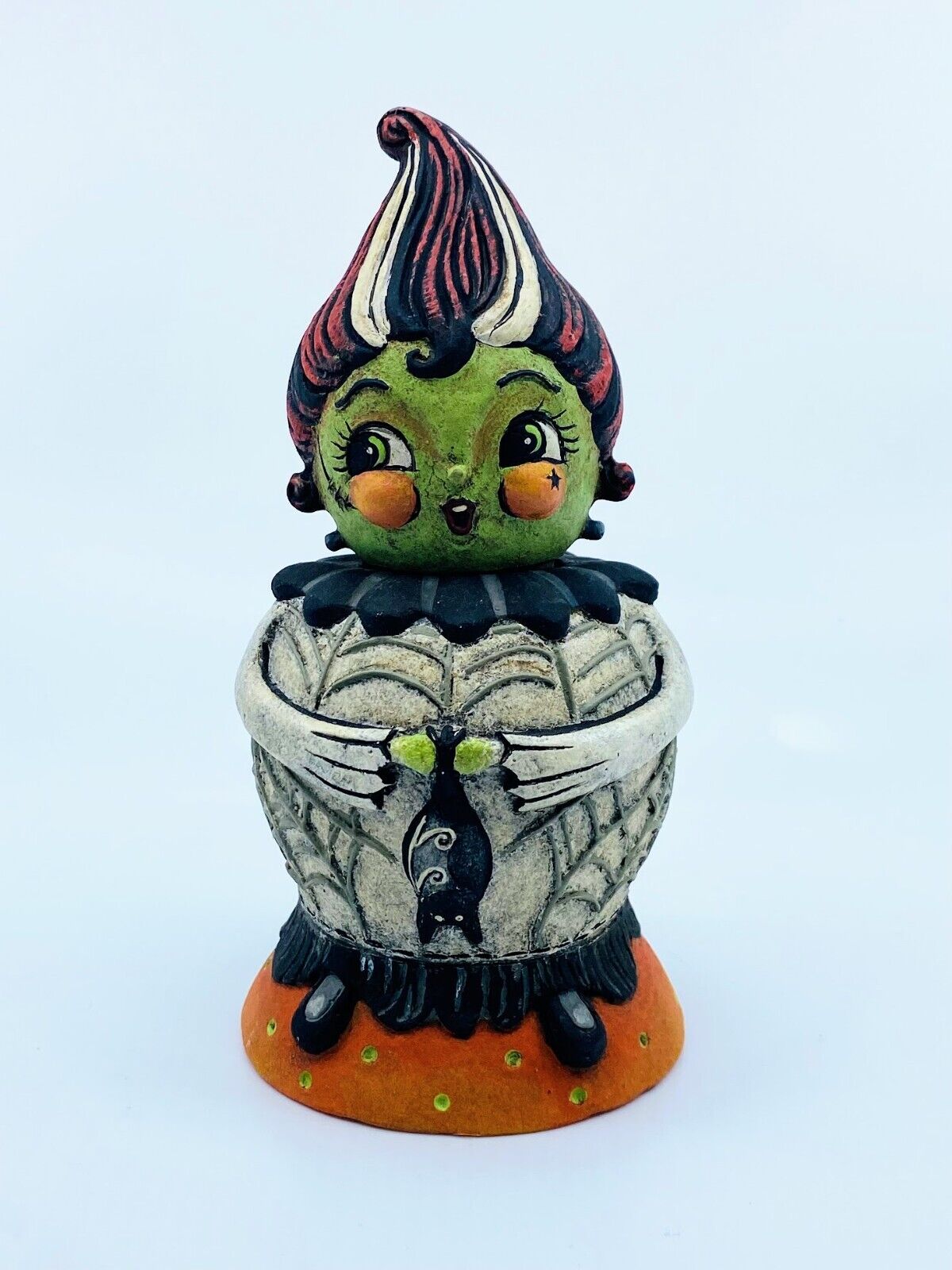 Bethany Lowe Designs: Halloween; Johanna Parker, Bride Batty Spooks Jar, #JP1052