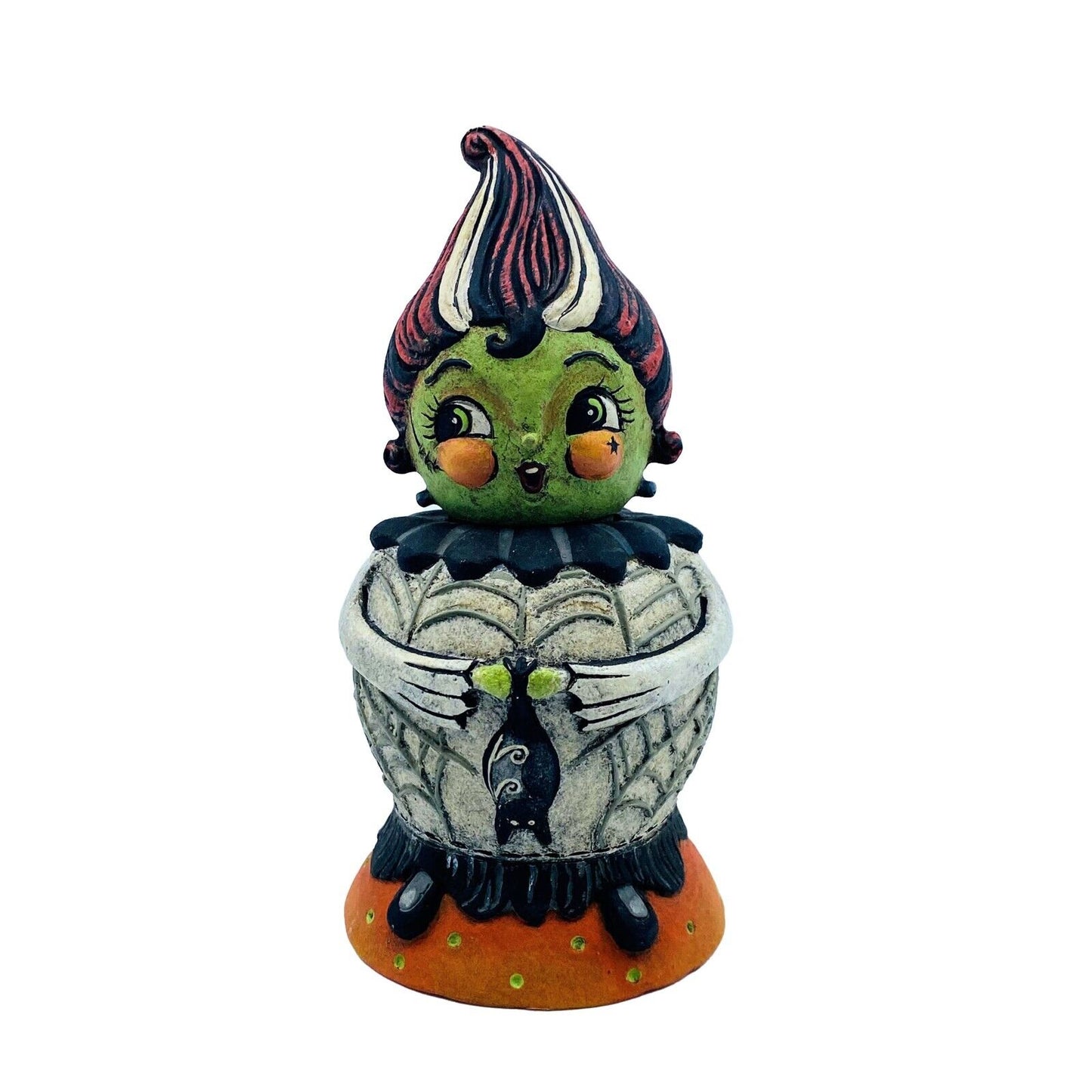 Bethany Lowe Designs: Halloween; Johanna Parker, Bride Batty Spooks Jar, #JP1052