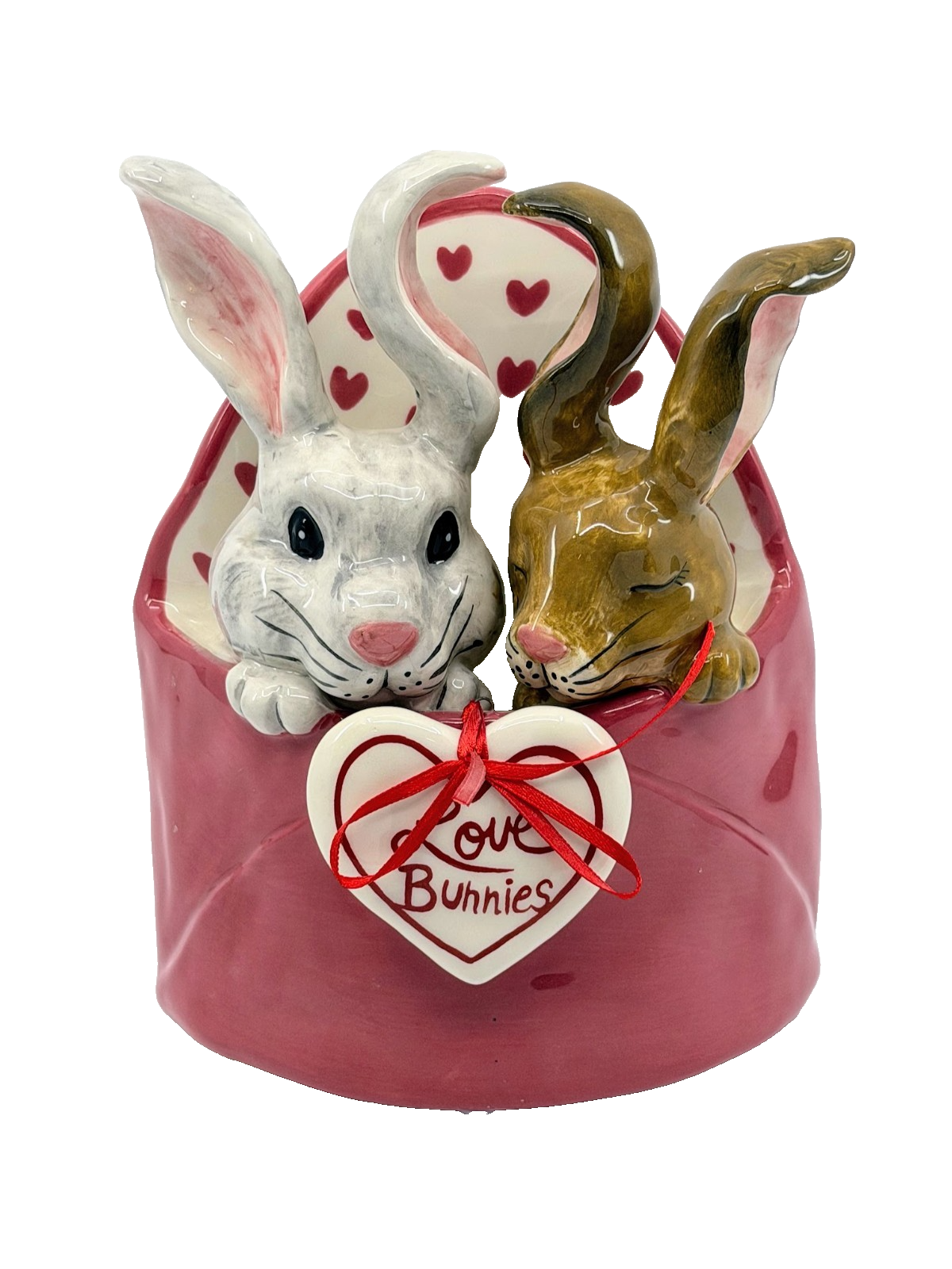 Blue Clayworks: Heather Goldminc, Valentine's Day, Love Bunnies Envelope 