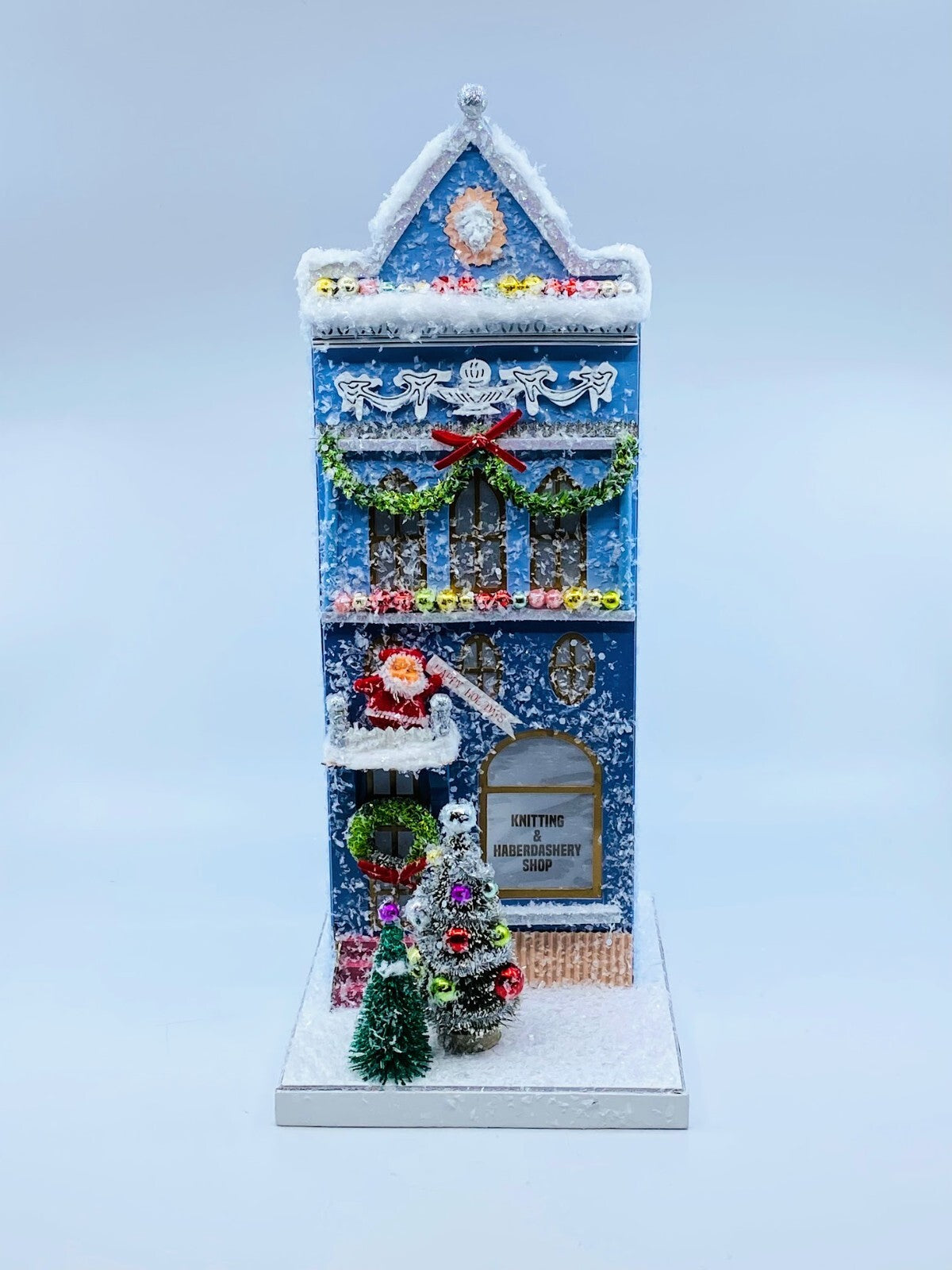 Cody Foster Christmas Light Up House, Knitting & Haberdashery Shoppe, #HOU-400