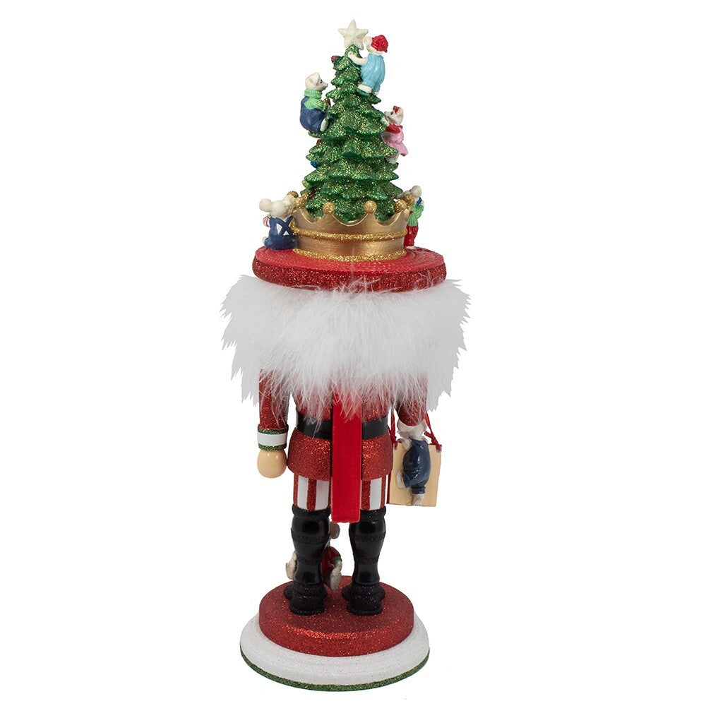 Kurt Adler Hollywood Nutcracker: Twas The Night Before Christmas Mouse, HA0390,