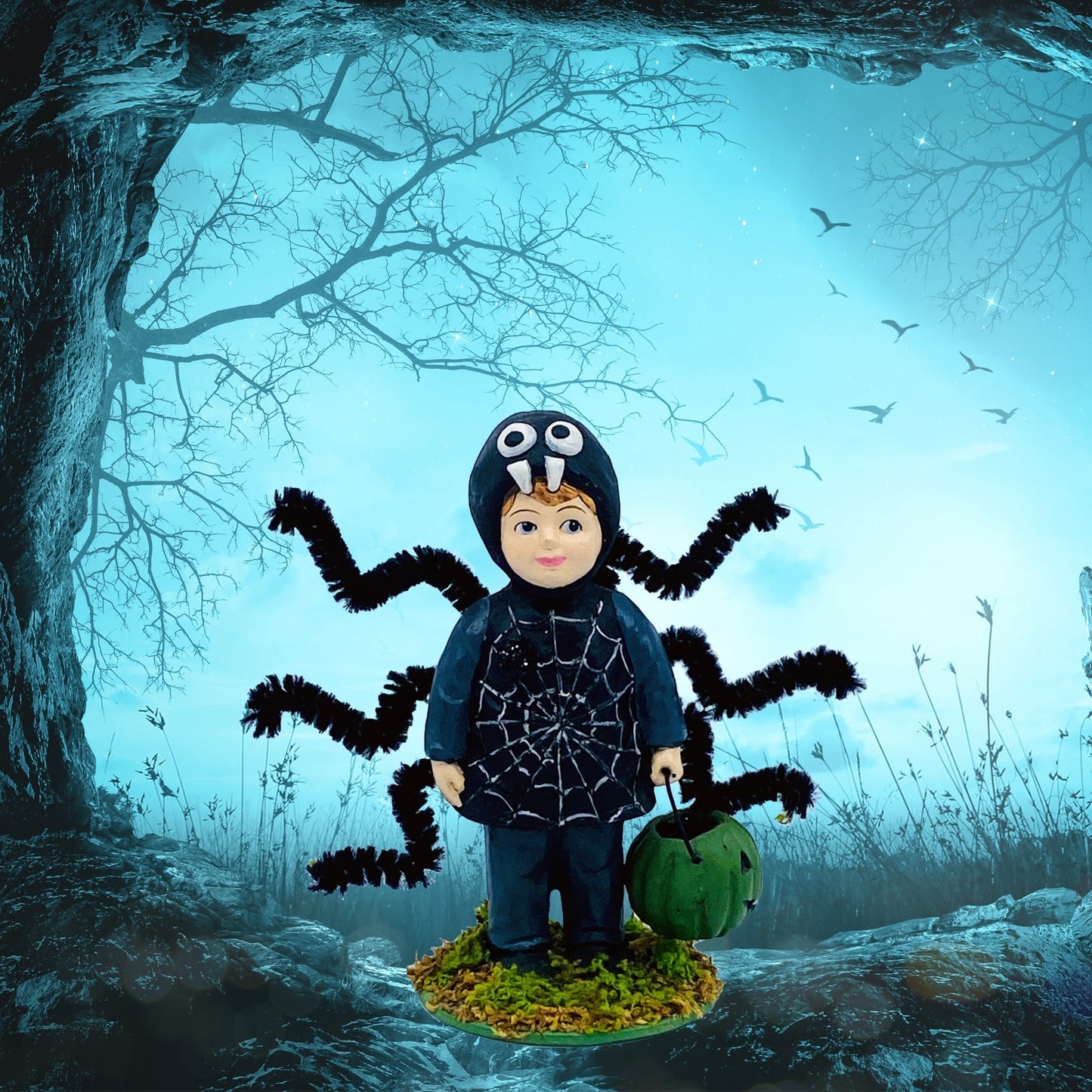 Bethany Lowe Designs: Halloween; Webster, Item# TD8576