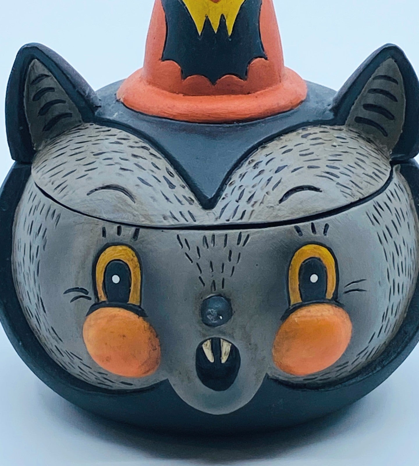 Bethany Lowe Designs: Johanna Parker, Halloween; Batty Barnum Container