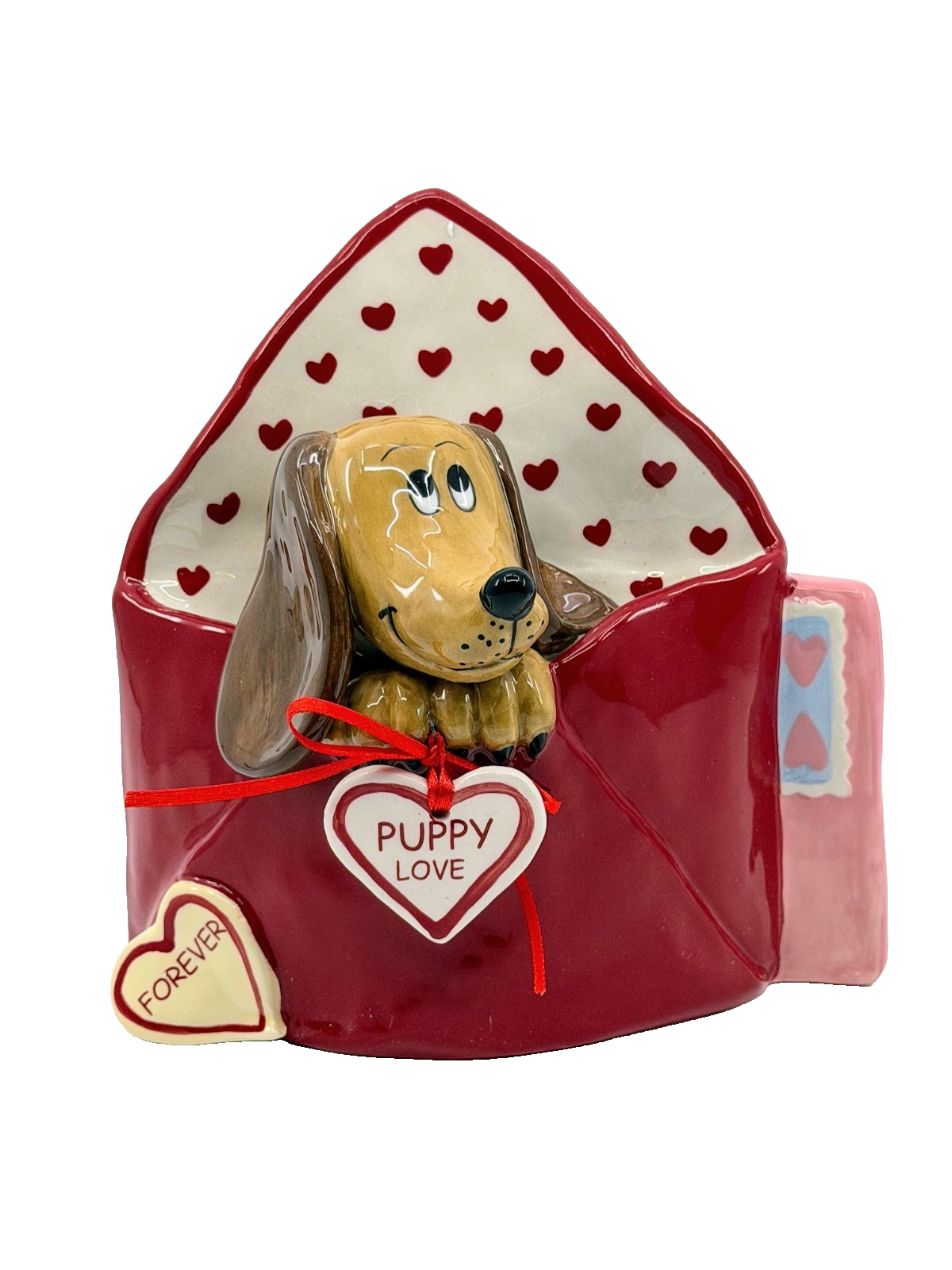 Blue Clayworks: Heather Goldminc, Valentine's Day, Sent with Love Puppy