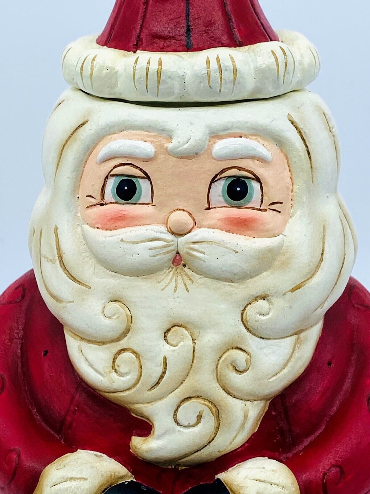 Bethany Lowe Design: Christmas; Johanna Parker, St Nick Jolly Jar, Item# JP2035