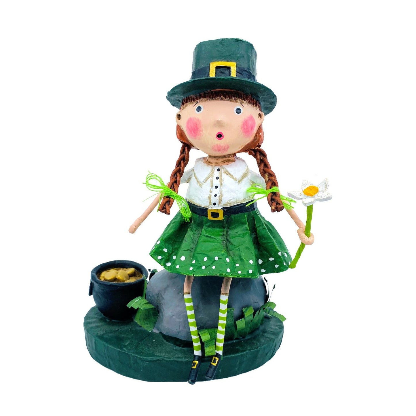 ESC Company: Lori Mitchell; St Patrick's Day, Leprechaun Lady, Item# 14494