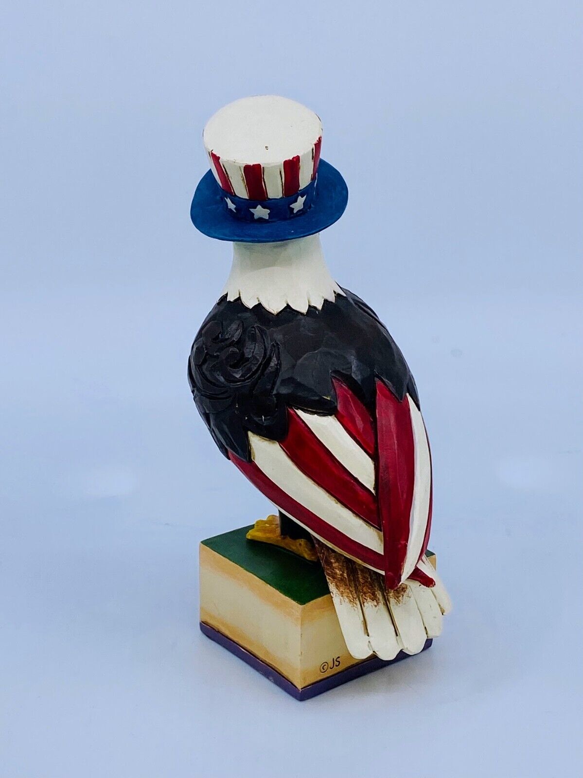 Jim Shore; Heartwood Creek, 4th of July, Patriotic Eagle, "Freedom Reigns"