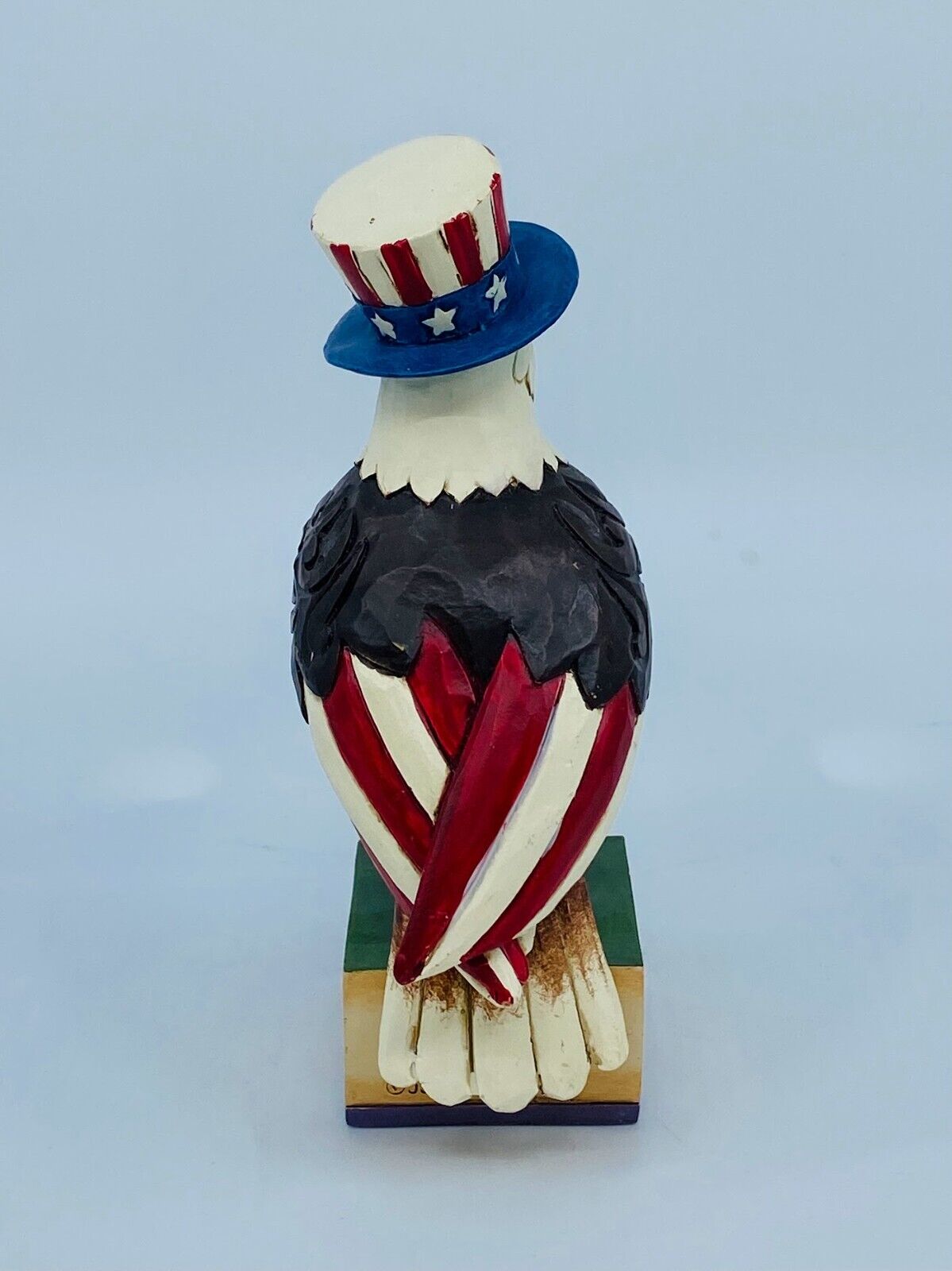 Jim Shore; Heartwood Creek, 4th of July, Patriotic Eagle, "Freedom Reigns"