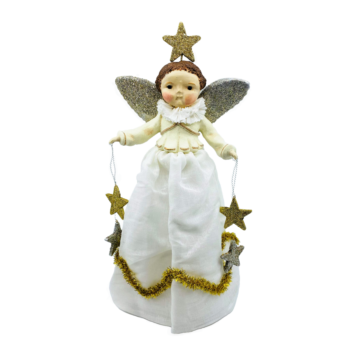 ESC Company; Dee Harvey; Christmas, Tatiana Angel Treetopper; Item# 81176