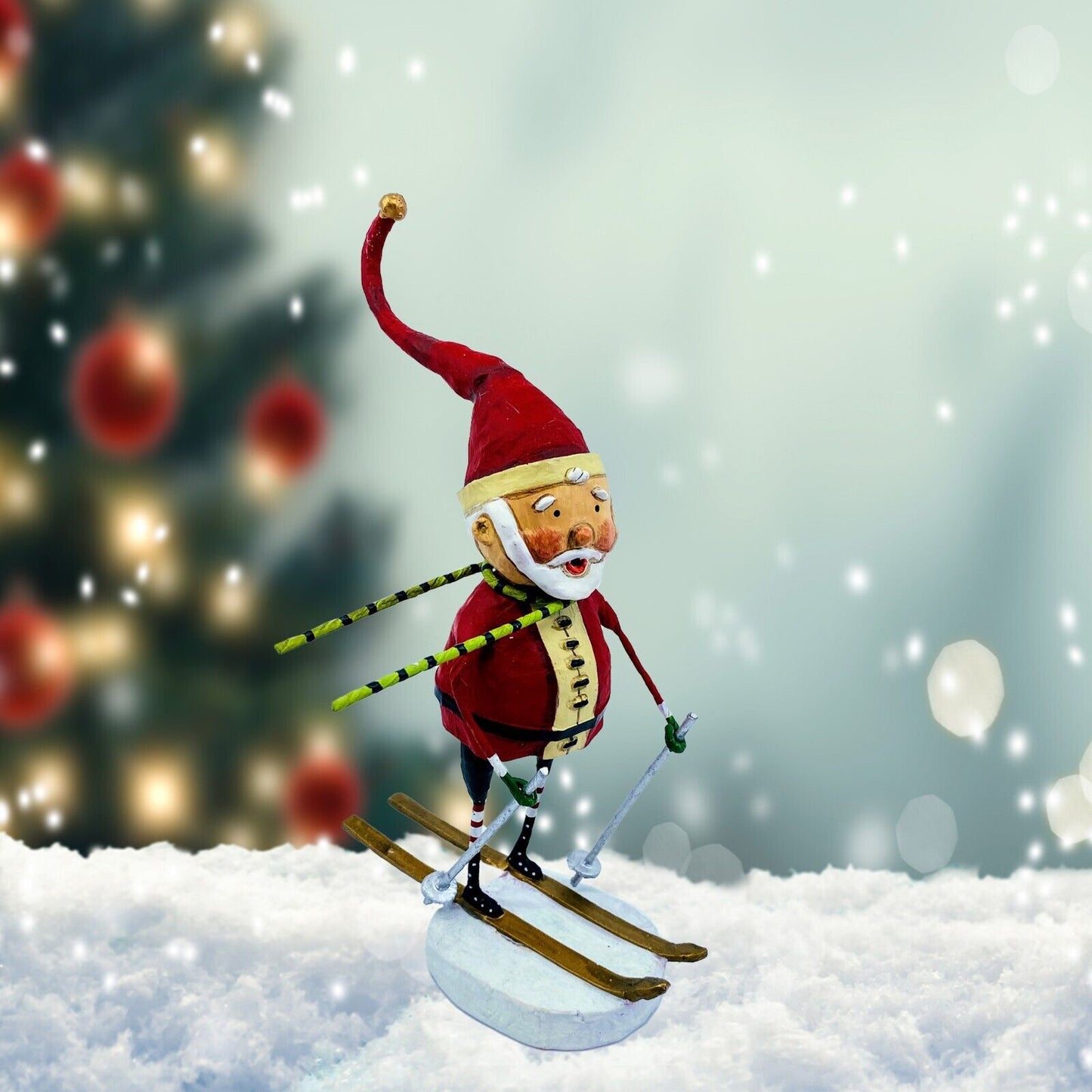 ESC Company: Lori Mitchell; Christmas, Downhill Santa, Item# 20902