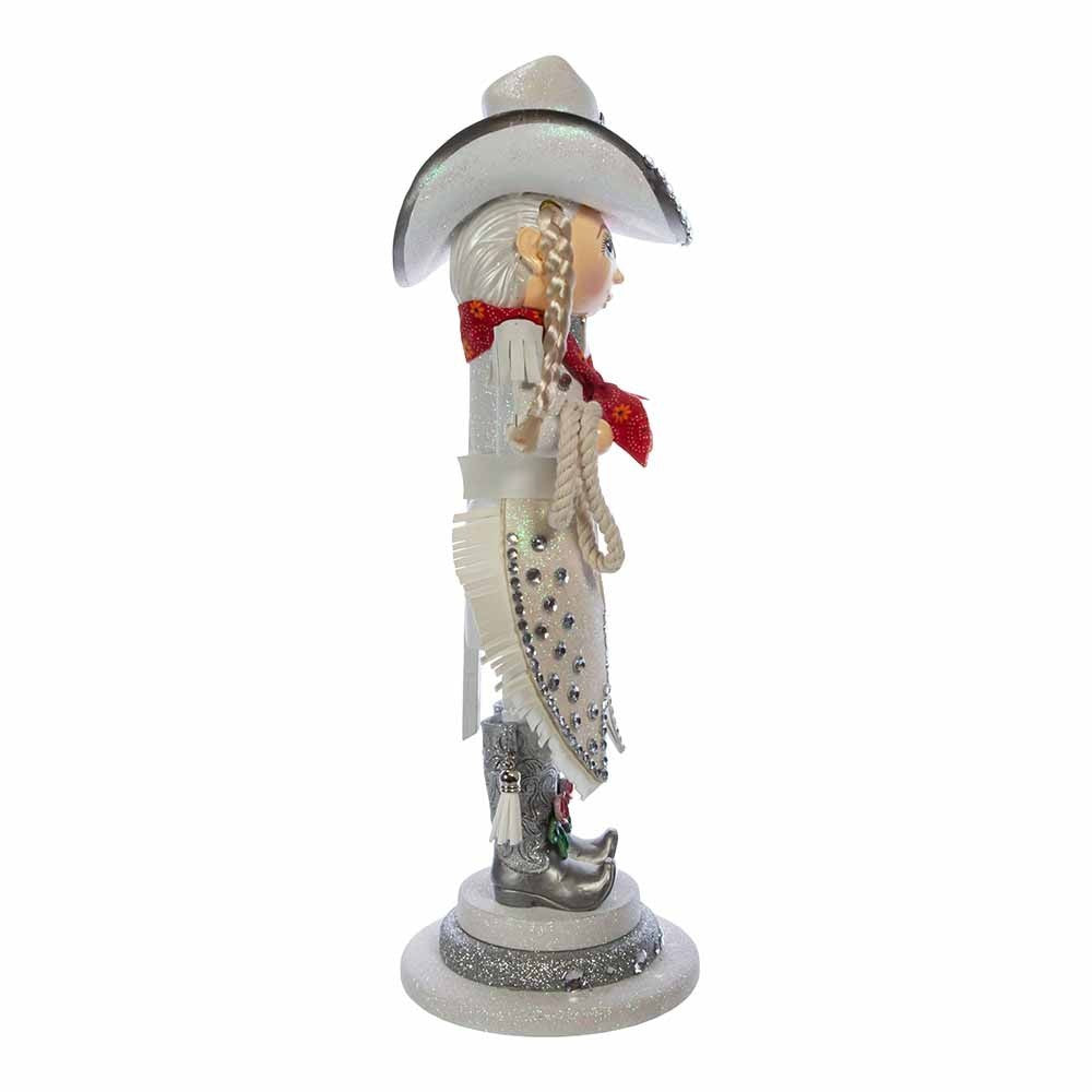 Kurt Adler Hollywood Nutcracker: Rhinestone Cowgirl
